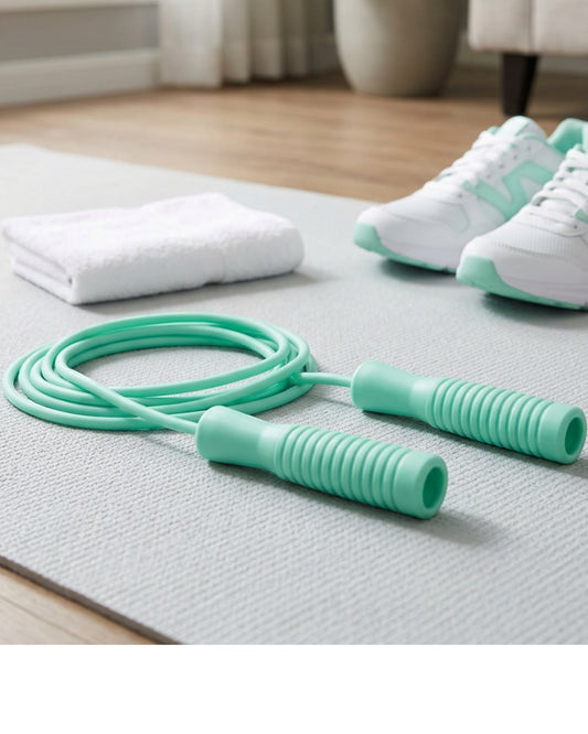 Ymxvk Mint Soft Jump Rope 7 ft Grip Handles