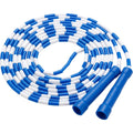 Ymxvk Blue White Beaded Rhythm Jump Rope 8.5 ft