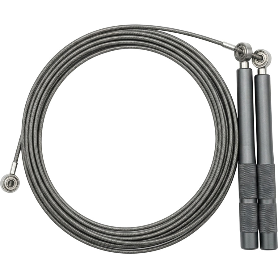 Ymxvk Cablearc Coated Steel Jump Rope Adjustable 9.8 ft Graphite