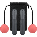 Ymxvk Cordless Weighted Ball Jump Rope 180 g Charcoal Coral - Product view