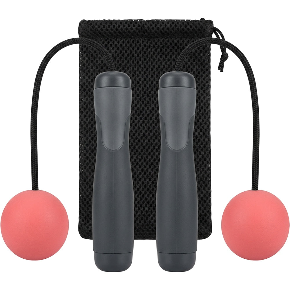 Ymxvk Cordless Weighted Ball Jump Rope 180 g Charcoal Coral - Product view