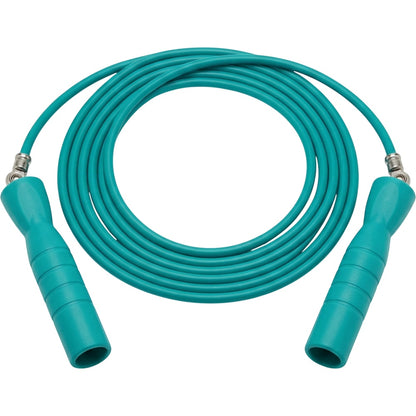Ymxvk Turnline PVC Jump Rope Adjustable 9 ft Teal - Product view